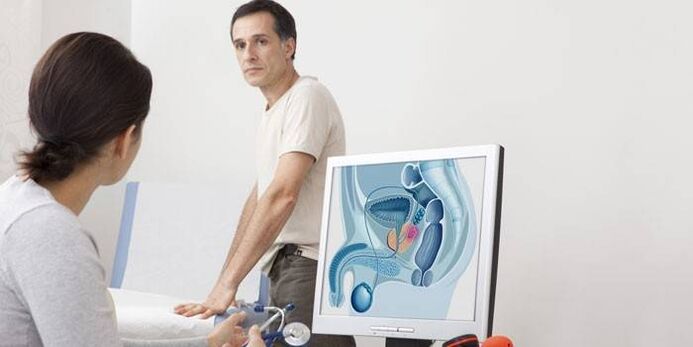 Човек на преглед при лекар